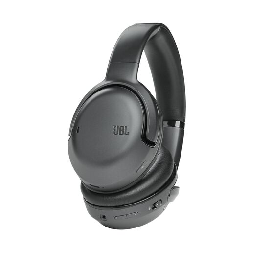 JBL Tour One - Black - Wireless over-ear noise cancelling headphones - Bottom JBL Tour One - Black - Wireless over-ear noise cancelling headphones - Bottom